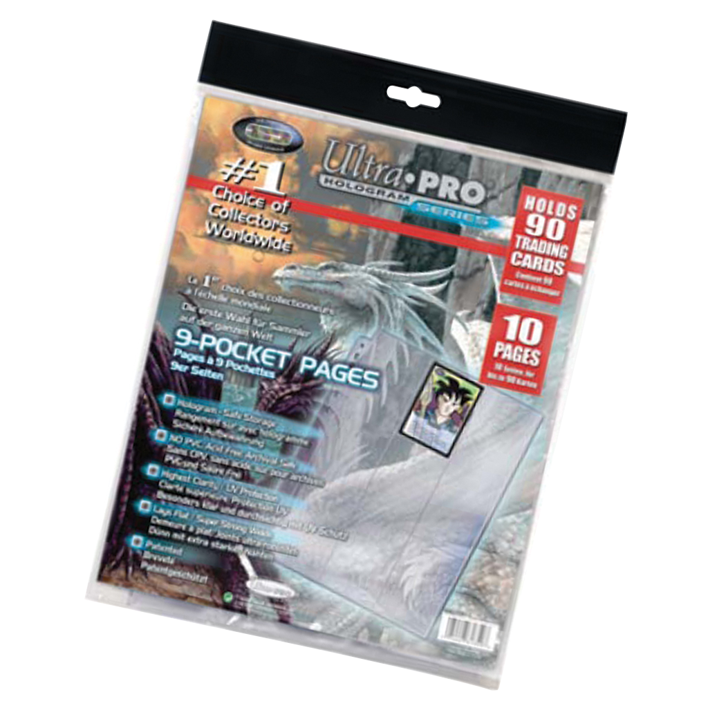 Ultra PRO : 10 feuilles de classeur Silver