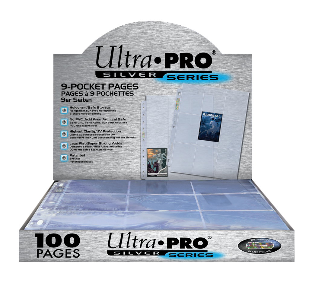 Ultra PRO : 100 feuilles de classeur Silver