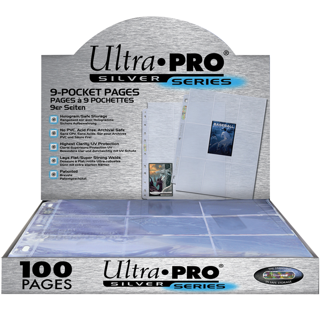 Ultra PRO : 100 feuilles de classeur Silver