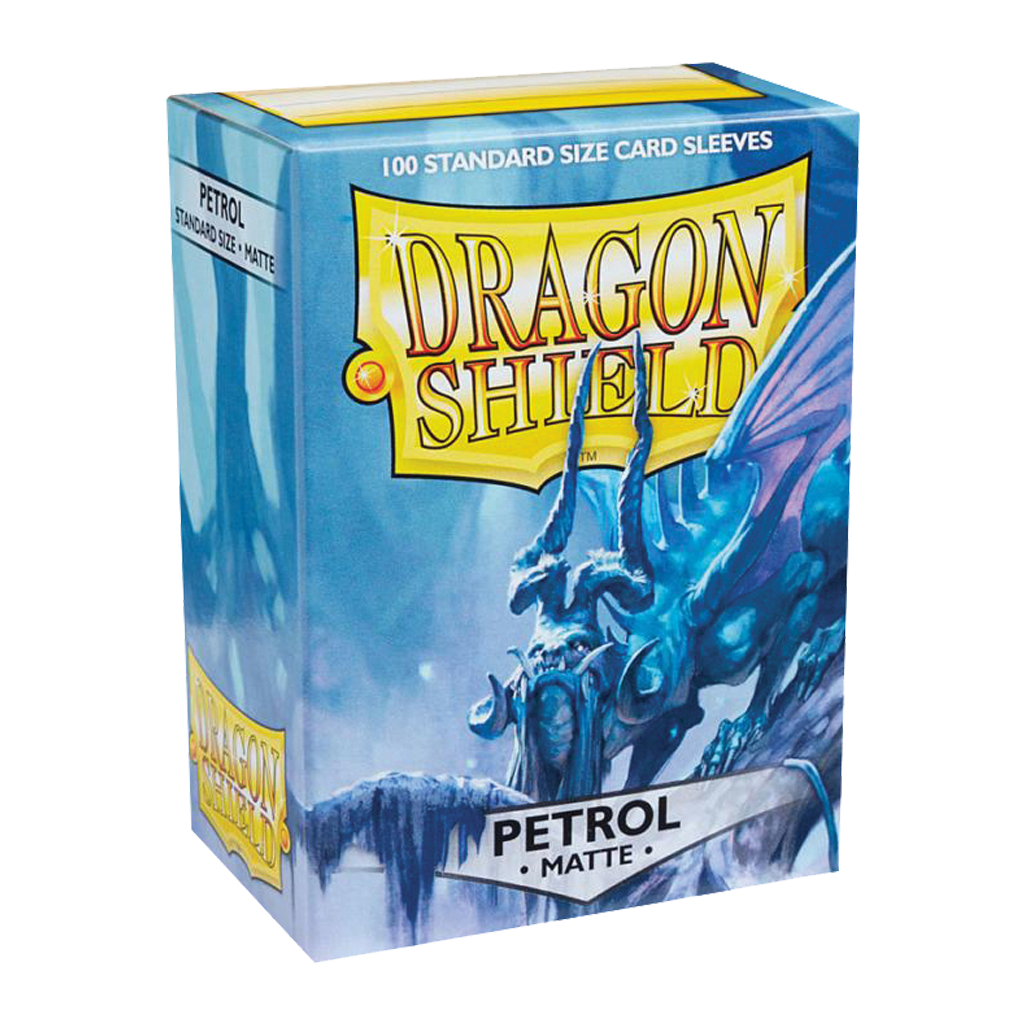 100 Dragon Shield Matte : Petrol (10)