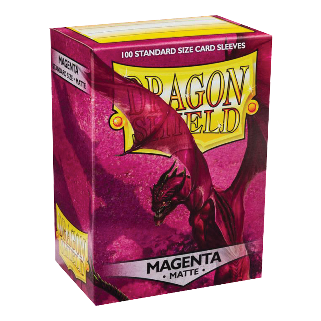 100 Dragon Shield Matte : Magenta (10)