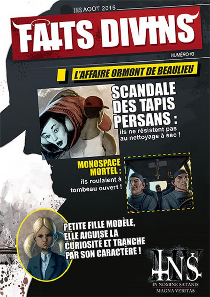 Faits Divins N°3 : Suppl. INS/MV-Génération Perdue