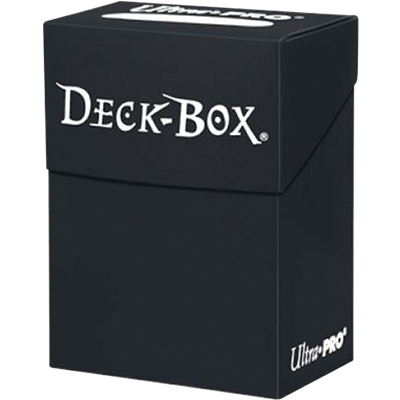 Ultra PRO : Deck Box 75 cartes Noir Nacré