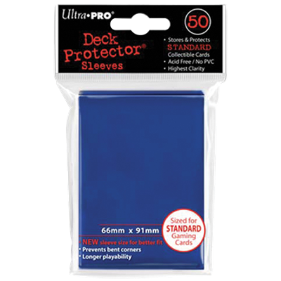 Ultra PRO : 50 sleeves Standard Bleu