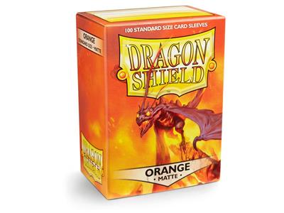100 Dragon Shield Matte : Orange (10)