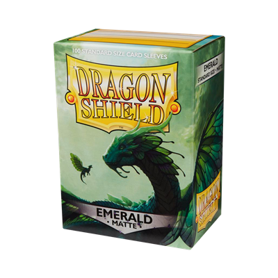 100 Dragon Shield Matte : Emerald (10)
