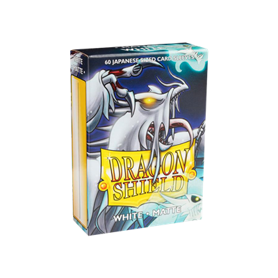 60 Dragon Shield Matte Japanese: Sleeves White(10)