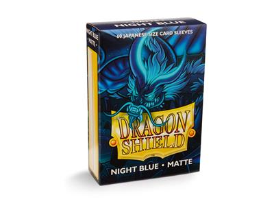 60 Dragon Shield Matte Japanese: Night Blue (10)