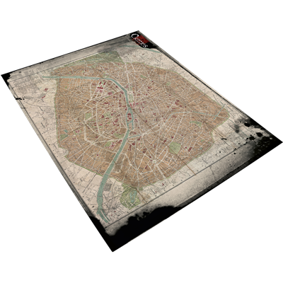 CRIMES : Carte de Paris