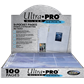 Ultra PRO : 100 feuilles de classeur Silver