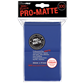 Ultra PRO : 100 Sleeves PRO-Matte Bleu (10)