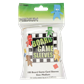 100 Board Game Sleeves : Clear Medium 57x89mm (10)